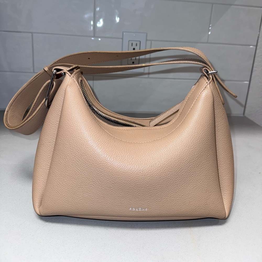 Polene Umi bag in tan / cream